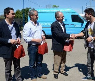 Se entregaron nuevos kits de Botón Antipánico