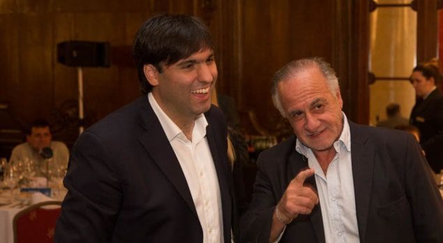 Diego Bossio presentó su candidatura a los empresarios