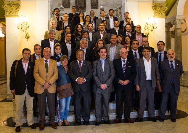 Delegación de UCIP visitó los Centros Comerciales Abiertos de España 2015