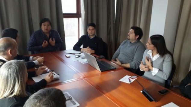 Los gerentes de los Centros Comerciales a Cielo Abierto se reunieron con el Secretario de Seguridad municipal
