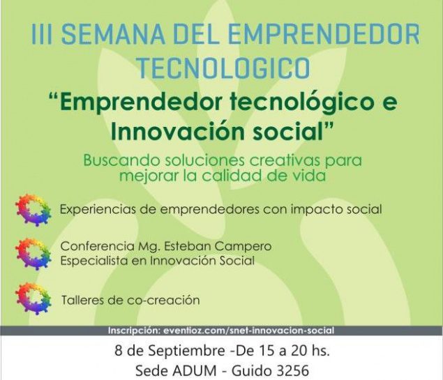 III Semana Nacional del Emprendedor Tecnológico