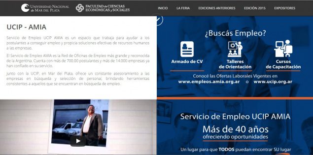 El Servicio de Empleo UCIP – AMIA participa de la Feria de Empleo Virtual
