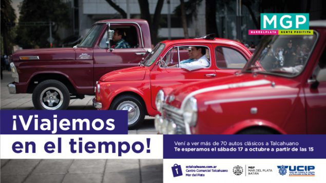 El Centro Comercial a Cielo Abierto Talcahuano invita a viajar en el tiempo