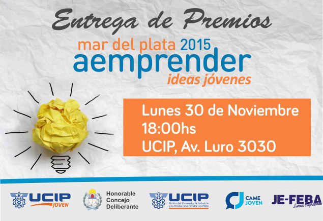 Entrega de Premios Aemprender