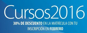 Abierta la inscripción a los cursos 2016