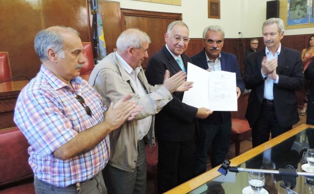 Reconocimiento a nuestro director Alfonso Vottola como «Vecino destacado»