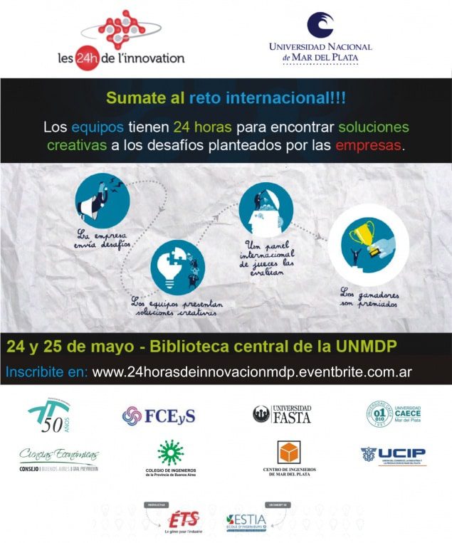 UCIP acompaña la competencia internacional 24hs de Innovación