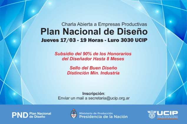 Programa de subsidios para diseño