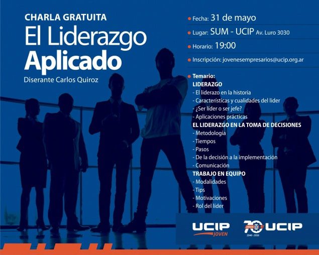 Charla gratuita sobre El Liderazgo Aplicado