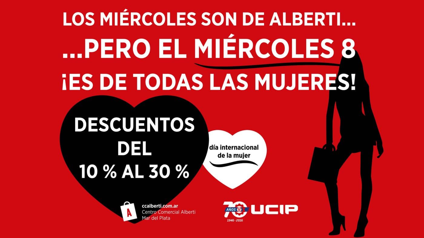 El Centro Comercial Alberti celebra del Día de la Mujer