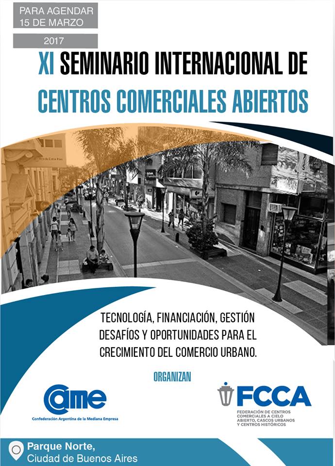 XI Seminario Internacional de Centros Comerciales a Cielo Abierto