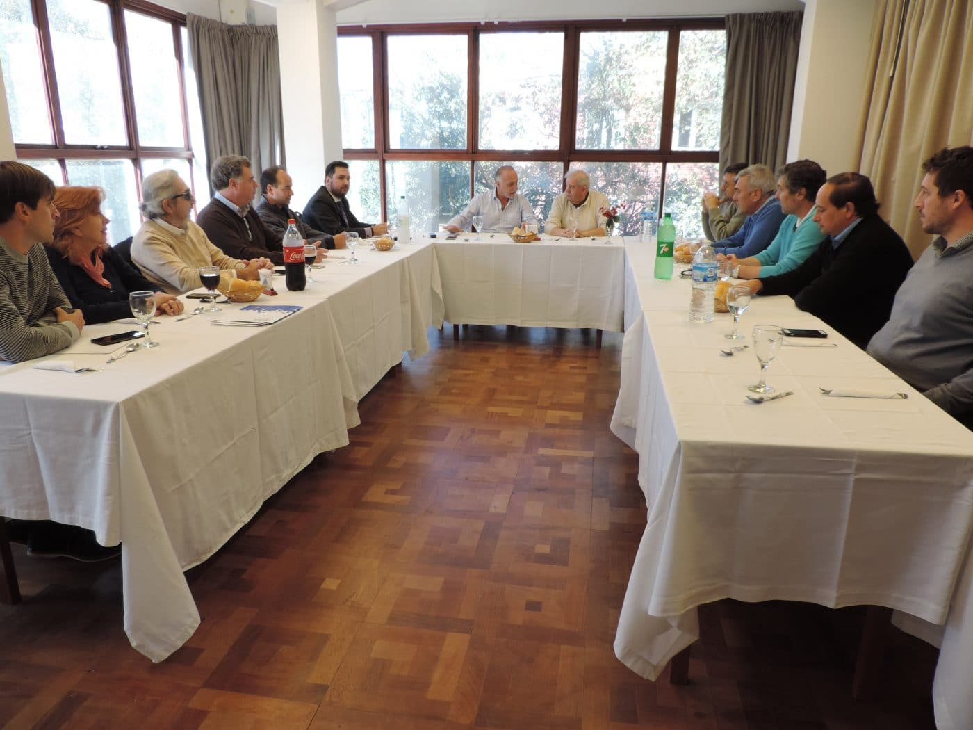 Saenz Saralegui se reunió con dirigentes de UCIP