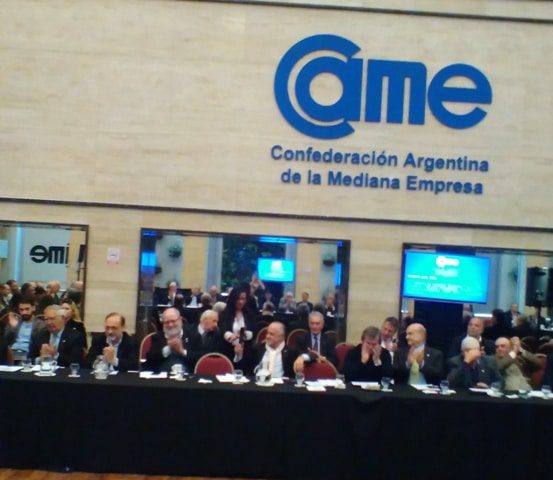 Raúl Lamacchia fue nombrado presidente honorario de CAME