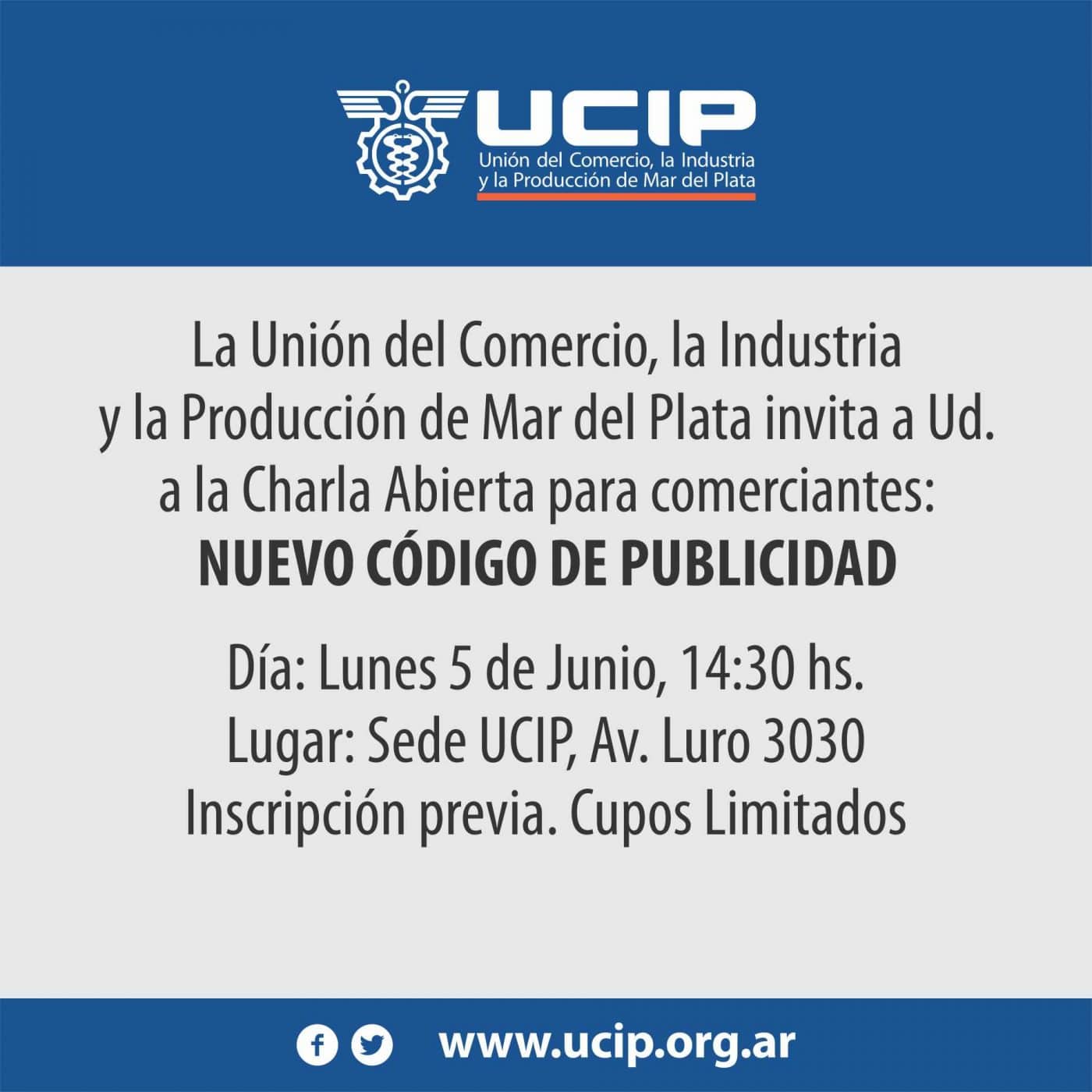 Charla gratuita sobre el Nuevo Código de Publicidad