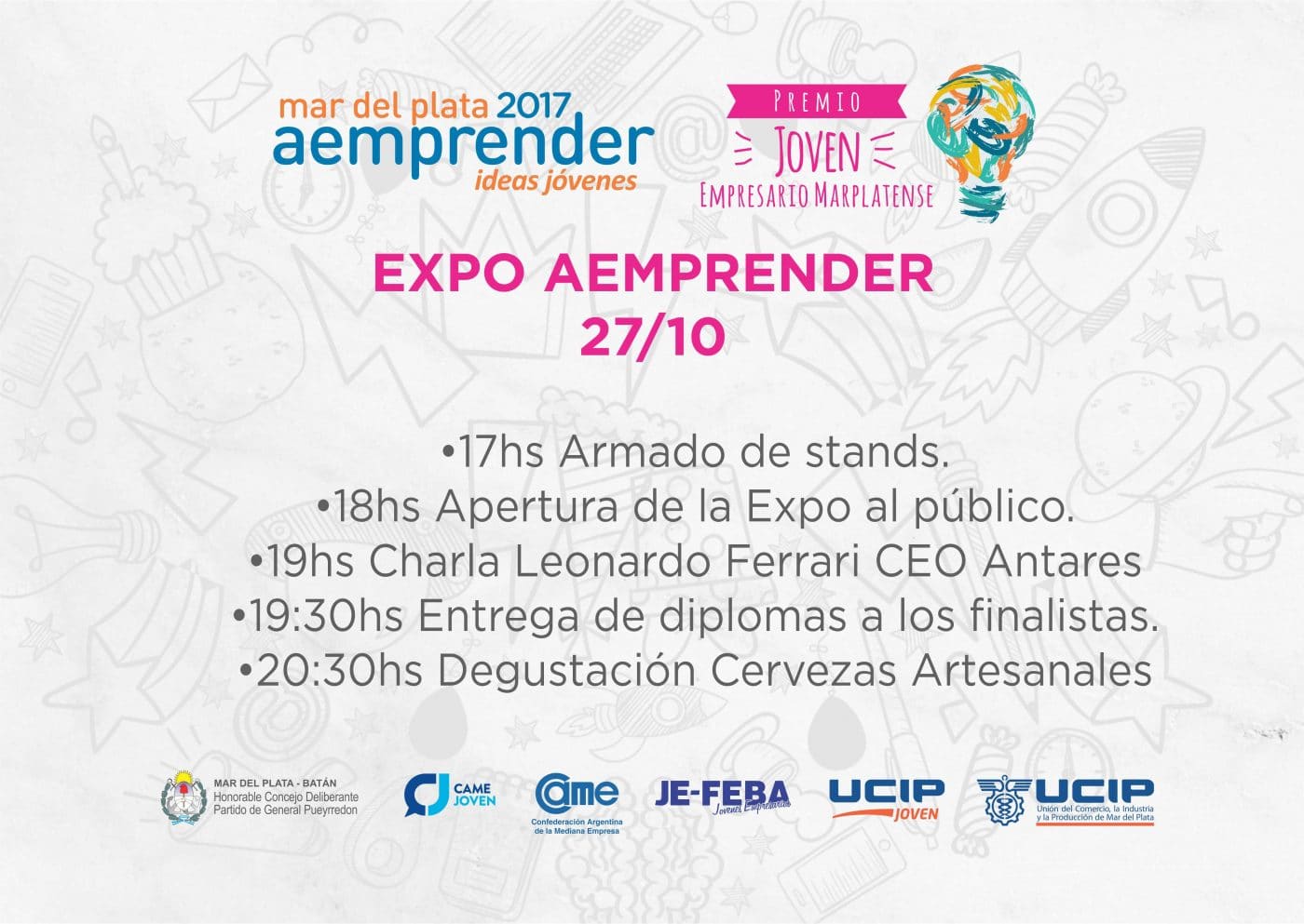 Más de 300 inscriptos en el premio Aemprender 2017