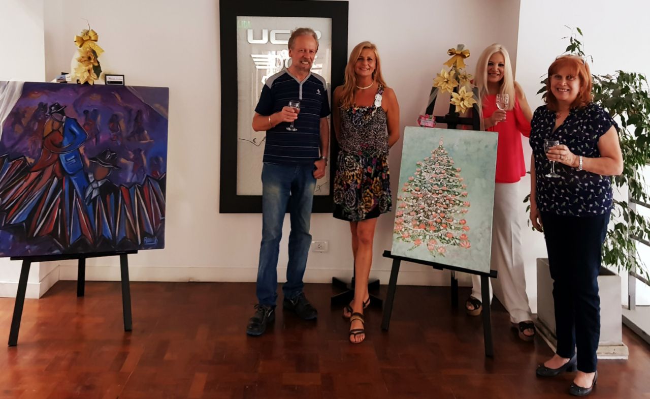 Quedó inaugurado un espacio cultural en la sede de UCIP