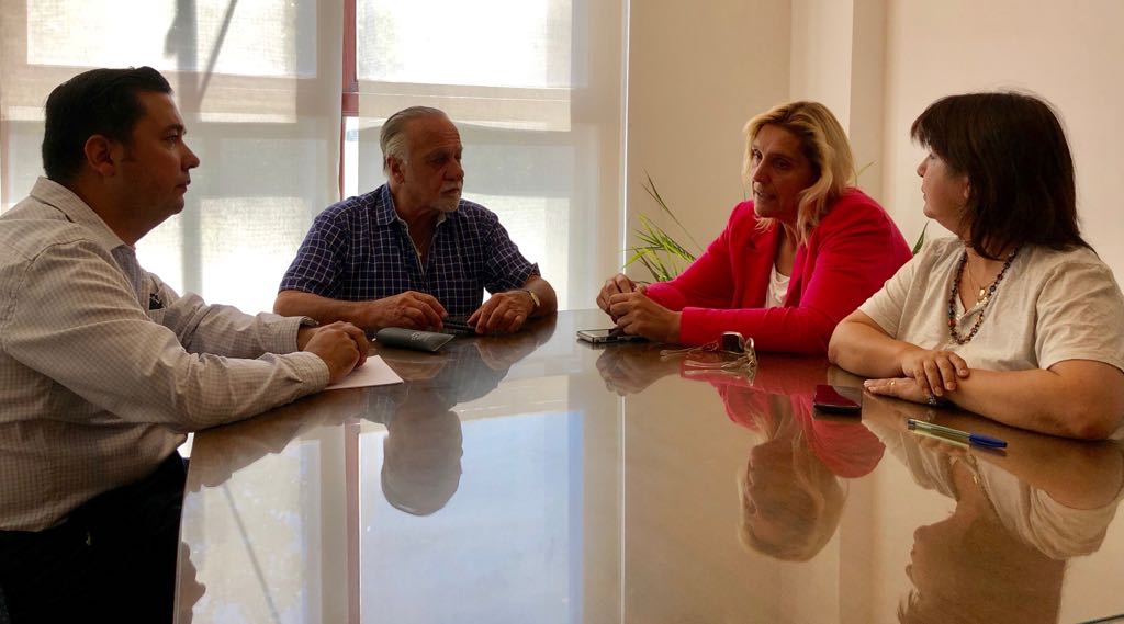 Autoridades de UCIP se reunieron con Vilma Baragiola y Cristina Coria