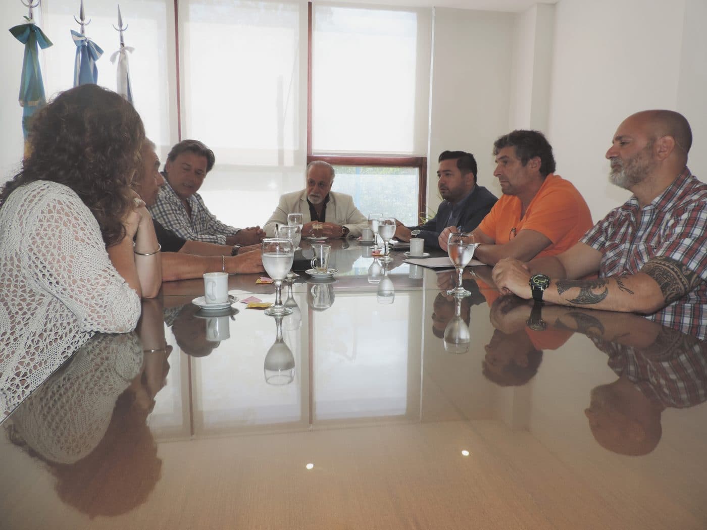 Dirigentes de UCIP se reunieron con el Sindicato de Empleados de Comercio