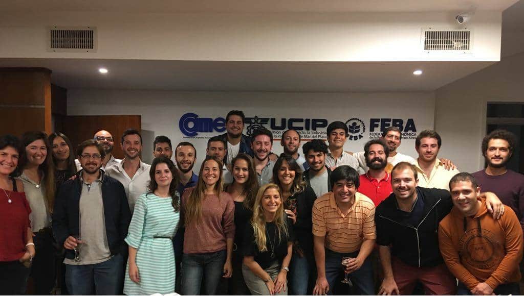 La Comisión Joven de UCIP recibió a una comitiva de JEFEBA