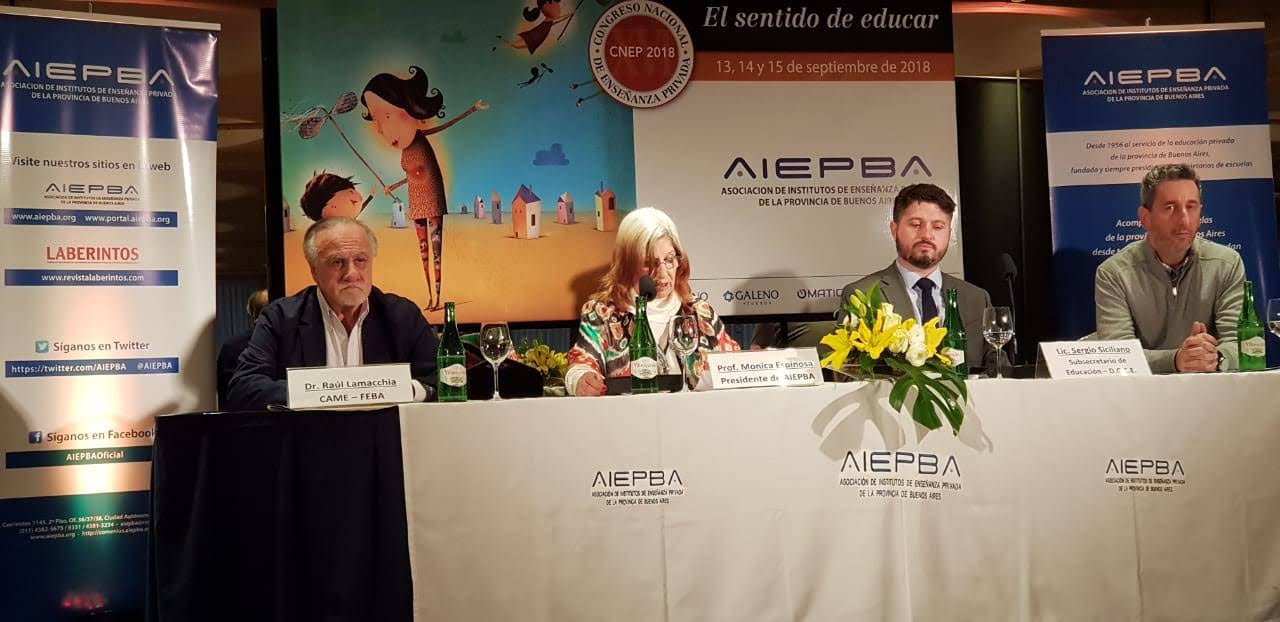 UCIP entregó una placa de reconocimiento a AIEPBA