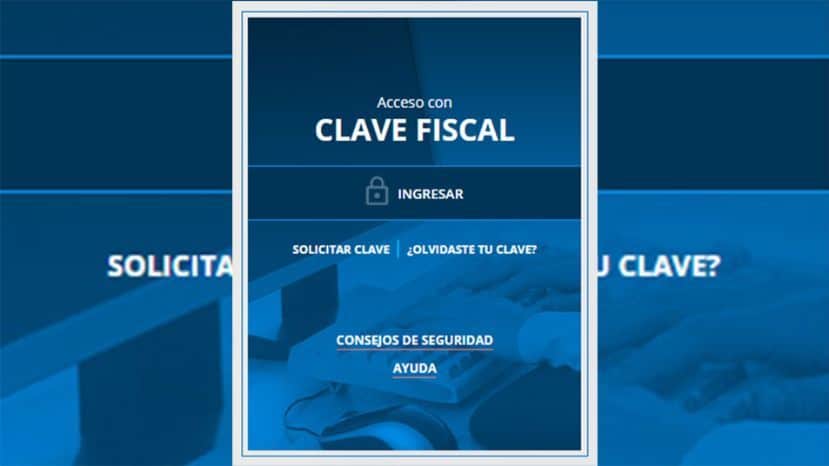 AFIP solicita cambiar la clave fiscal para mayor seguridad