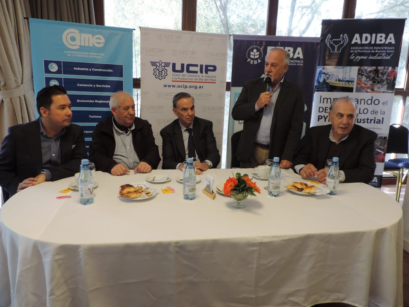 El senador Pichetto cerró su visita a Mar del Plata en la UCIP