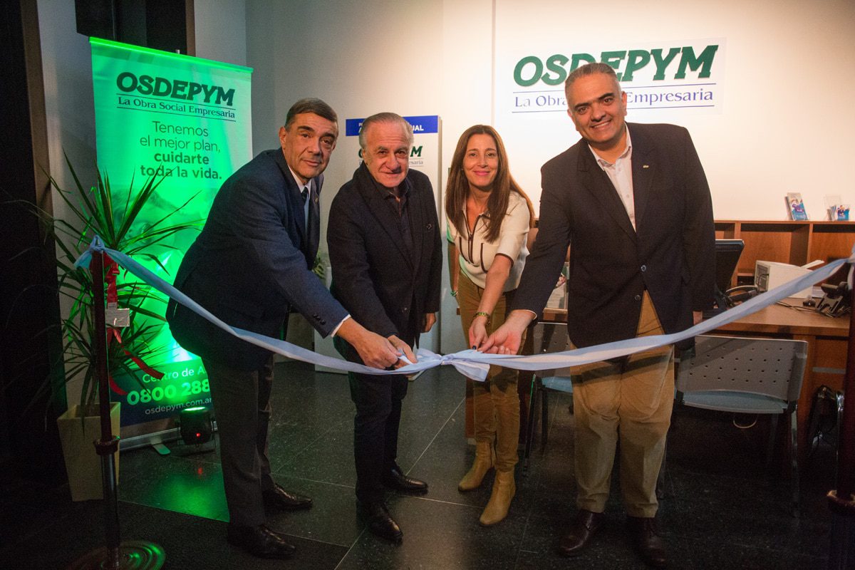 Se inauguró la nueva oficina de OSDEPYM en UCIP