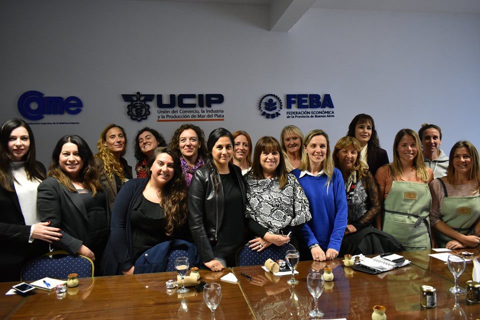 Mujeres Empresarias UCIP se reunió con candidatas a diputadas del Frente de Todos