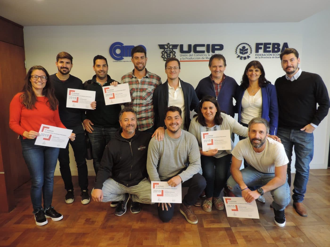 Nuevos egresados del Programa Integral de Gestión de Empresas