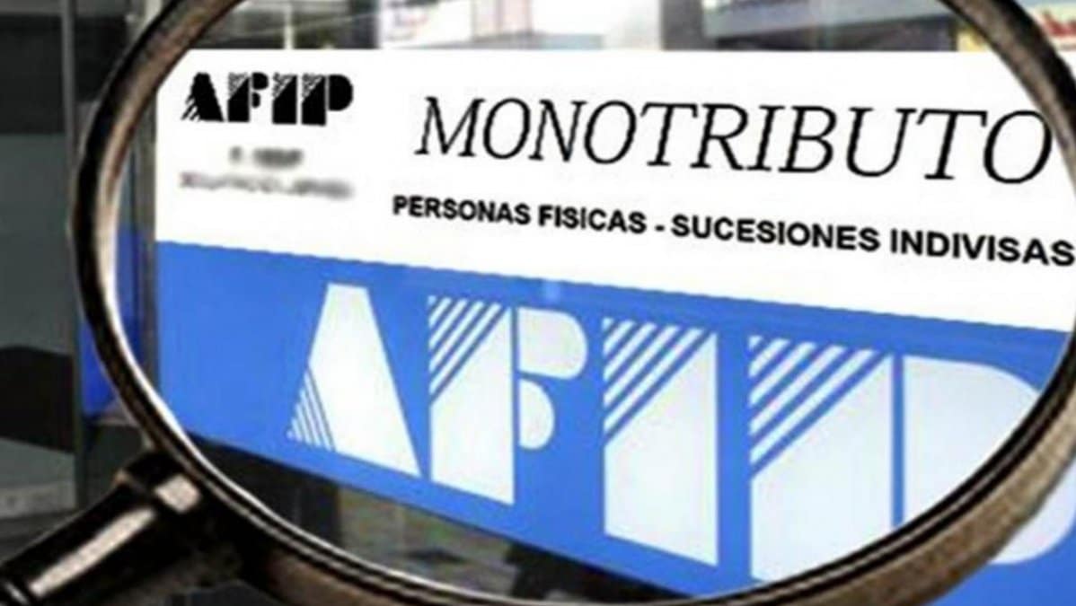 Monotributo: actualización de los montos de las categorías