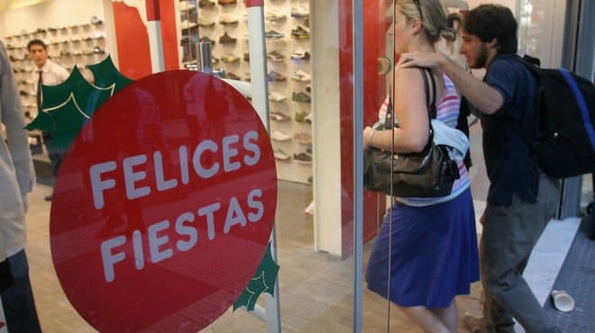 Las ventas navideñas cayeron un 12,5%
