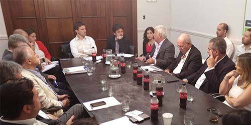 El presidente de UCIP participó de un encuentro con Augusto Costa