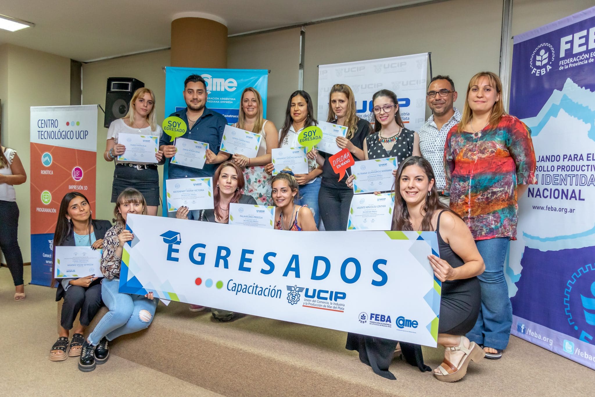 Egresaron 1630 alumnos del Centro de Capacitación UCIP