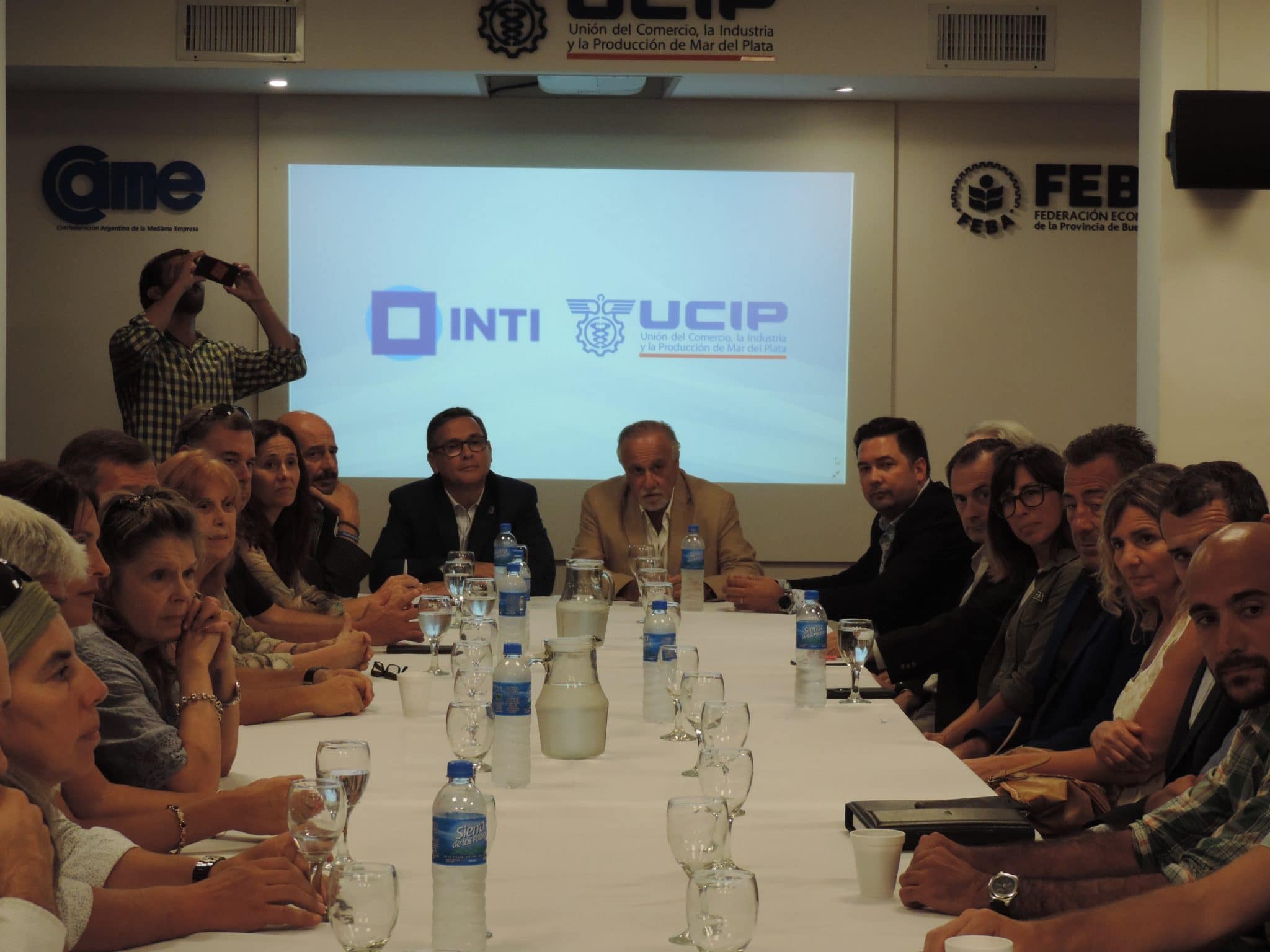 Autoridades del INTI se reunieron con industriales en UCIP
