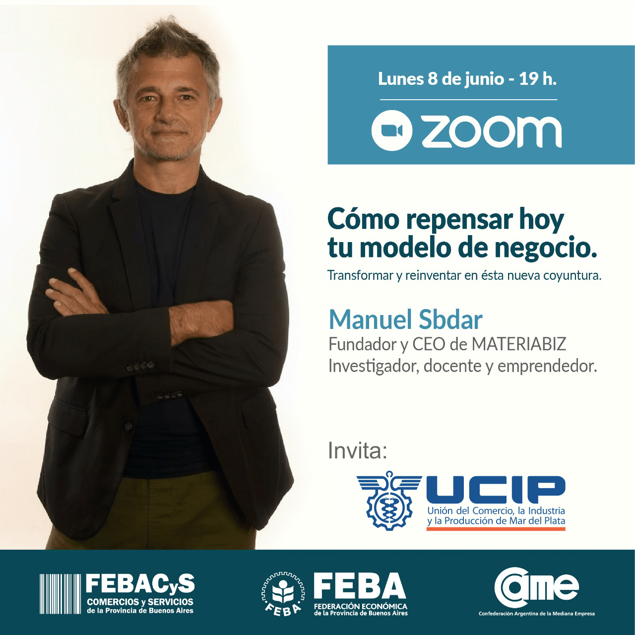 UCIP invita a participar de la charla ¿Cómo repensar hoy tu modelo de negocio?