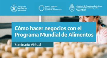 UCIP fue invitada a participar del seminario ¿Cómo hacer negocios con el Programa Mundial de Alimentos?