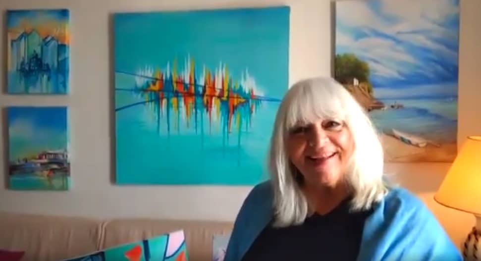La artista plástica Ana María Bouisson expone en el ciclo de muestra virtual
