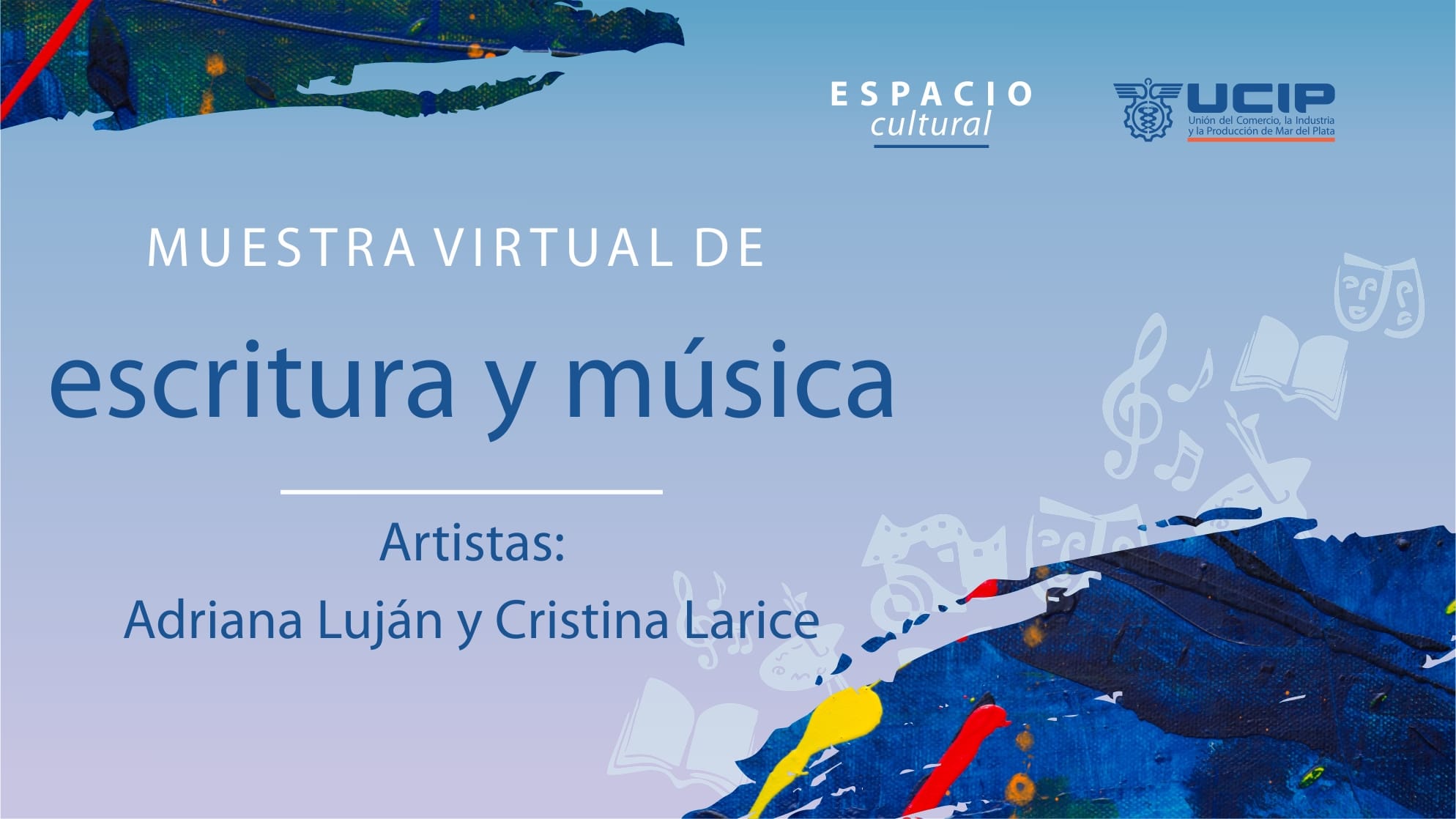 Adriana Luján y Cristina Larice participan de la muestra virtual de arte