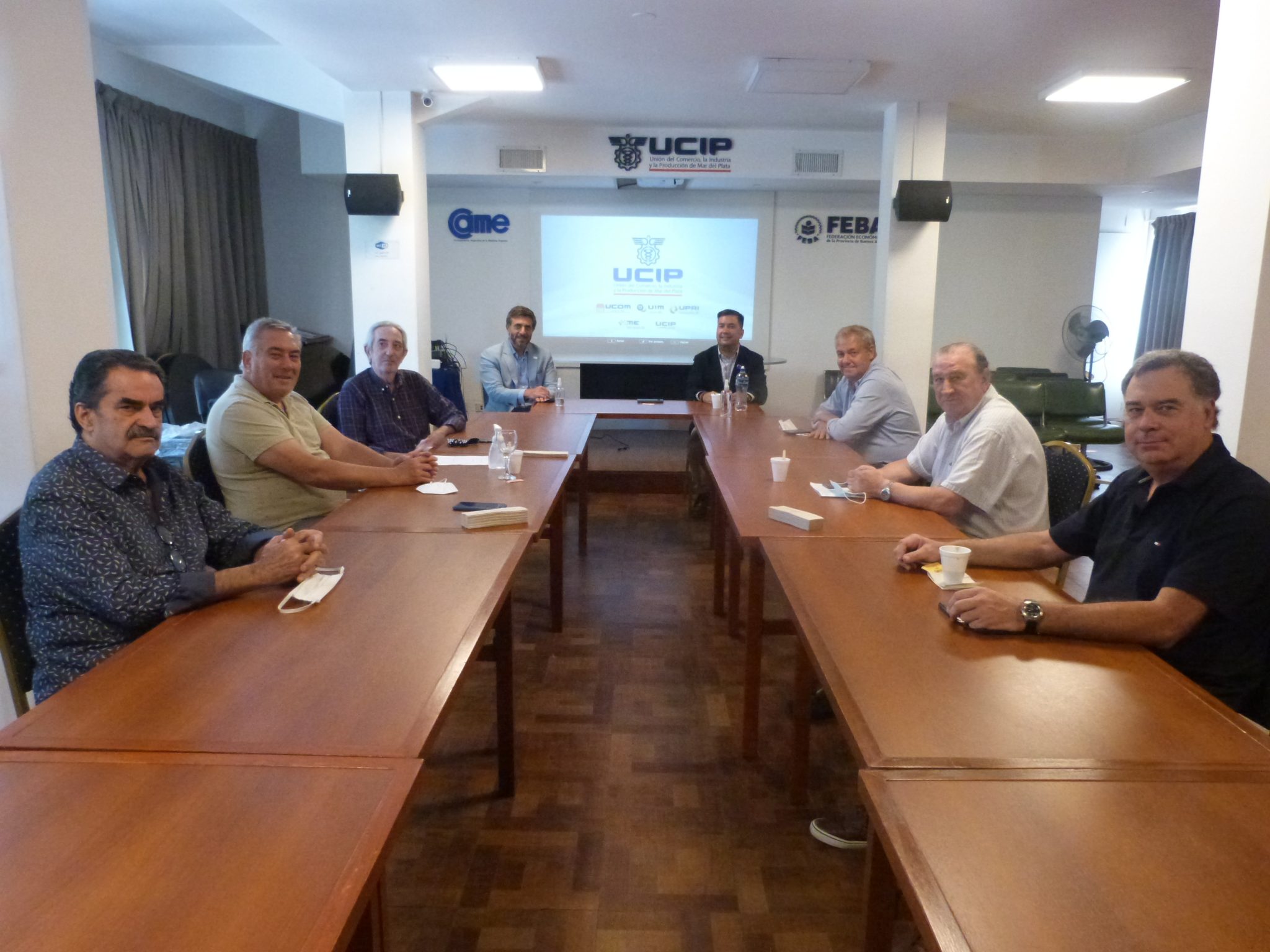 Directivos de la Universidad Atlántida Argentina visitaron la UCIP