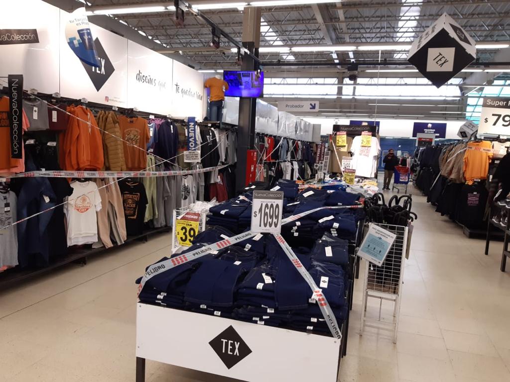 Se restringe la venta de productos no esenciales en hipermercados