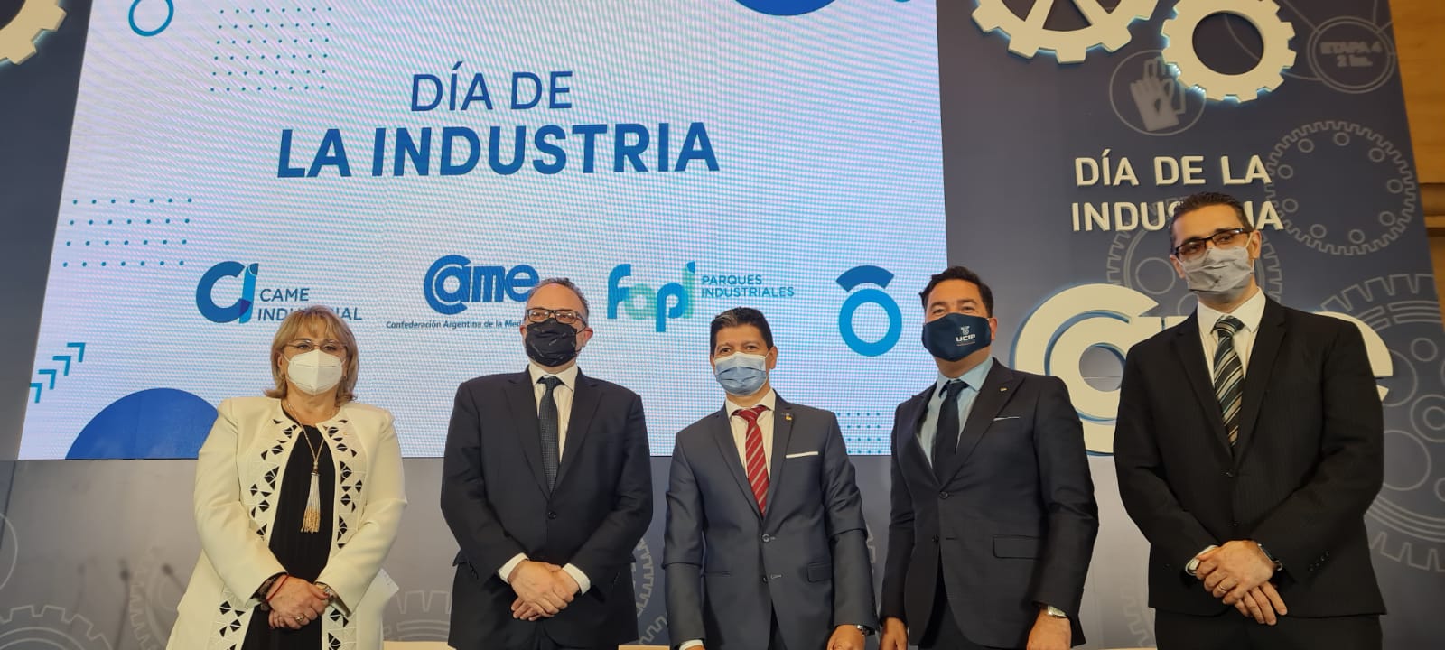UCIP estuvo presente en el acto del Día de la Industria de CAME