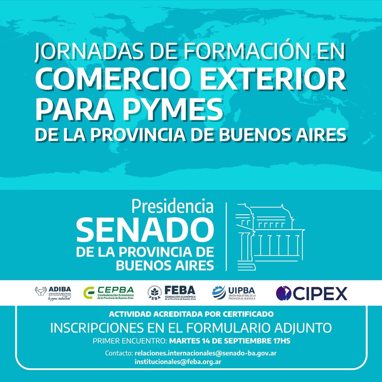 Jornadas de Formación en Comercio Exterior para PyMES de la provincia de Buenos Aires