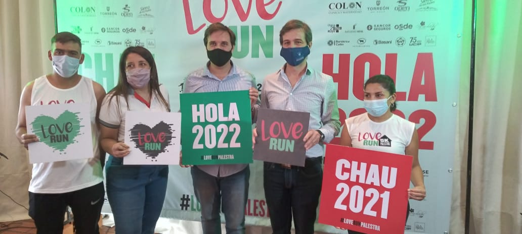 UCIP acompañó el lanzamiento de la correcaminata LoveRun Palestra