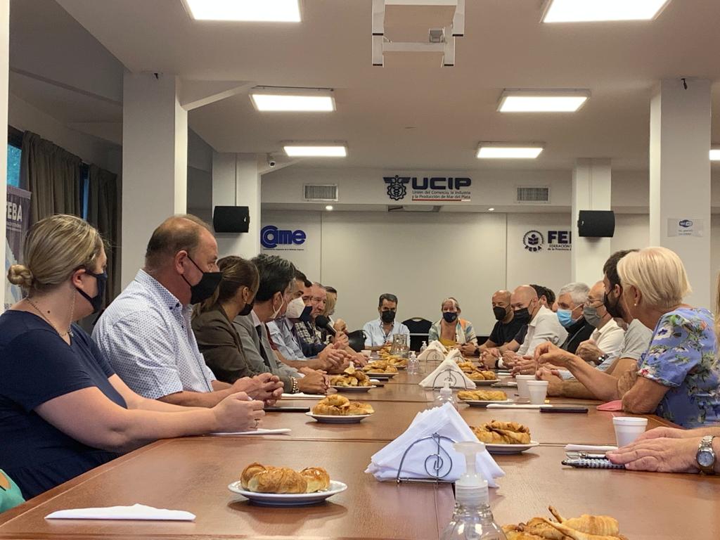 Secretario de la Producción visitó UCIP y se reunió con sectores productivos de la ciudad