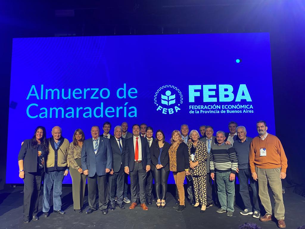 Almuerzo de Camaradería con empresarios de toda la provincia en FEBA