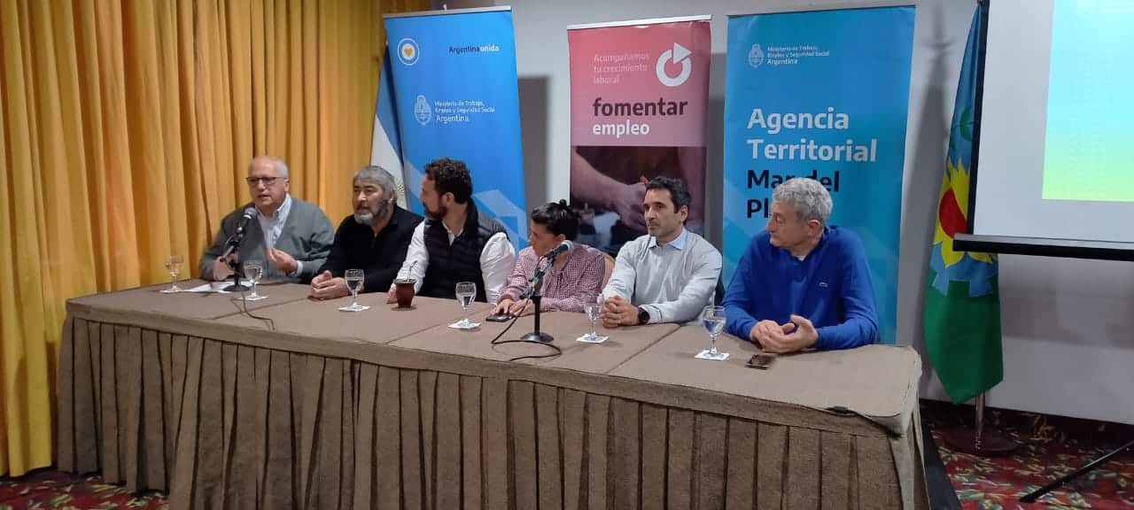 UCIP participó de la presentación en Mar del Plata del programa “Fomentar Empleo”