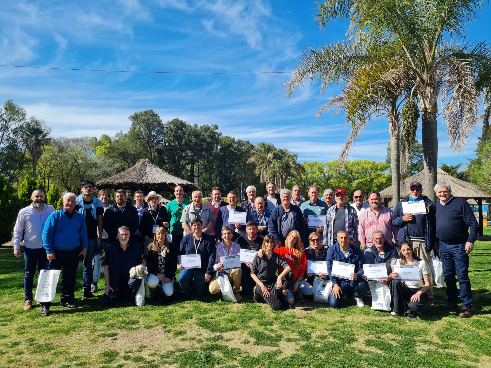 UCIP estuvo presente en el retiro dirigencial de ADIBA