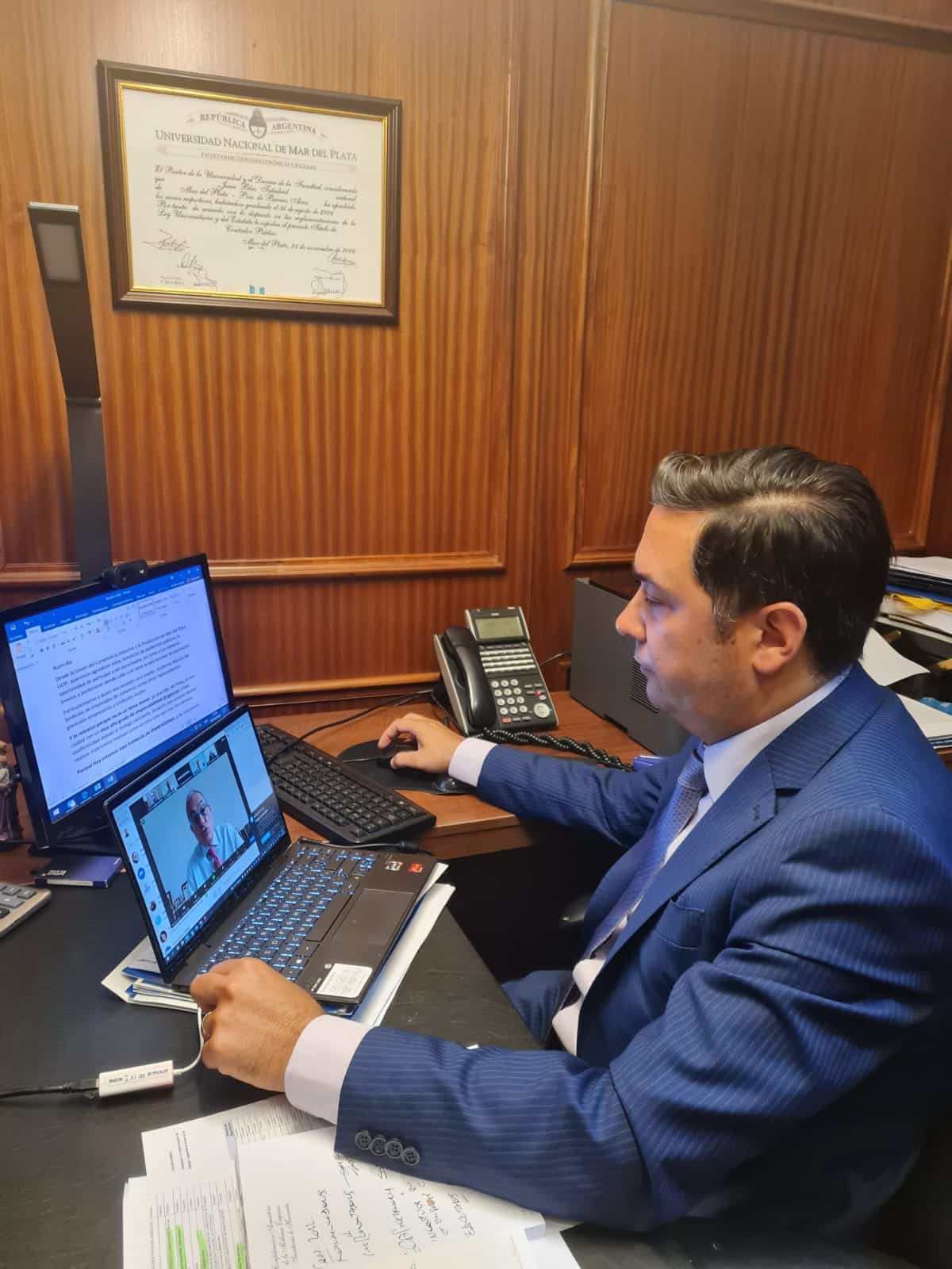 El Presidente de UCIP expuso en Audiencia Pública por exploración petrolera