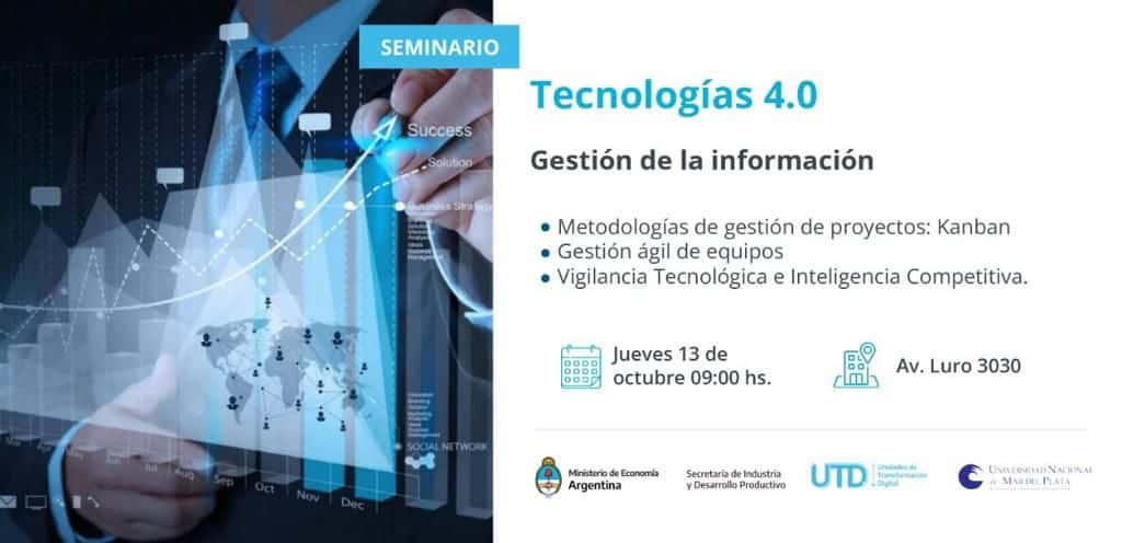 Nuevo Seminario Tecnologías 4.0 en UCIP