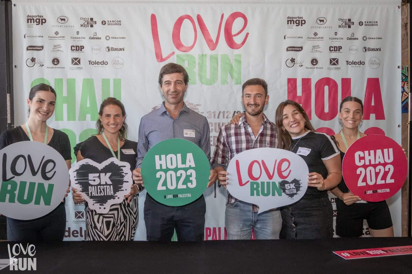 UCIP presente en la presentación de la correcaminata Love Run
